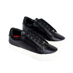 TENIS MONACO CUERO NEGRO - ENVÍO GRATIS