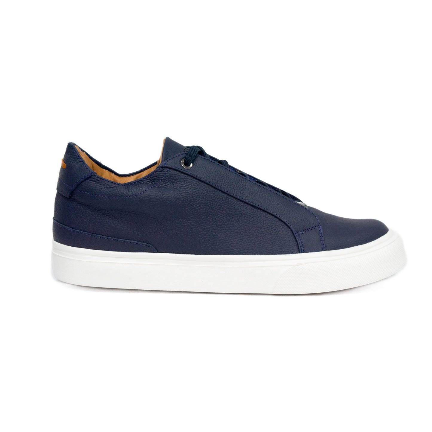 TENIS MONACO CUERO AZUL - ENVÍO GRATIS