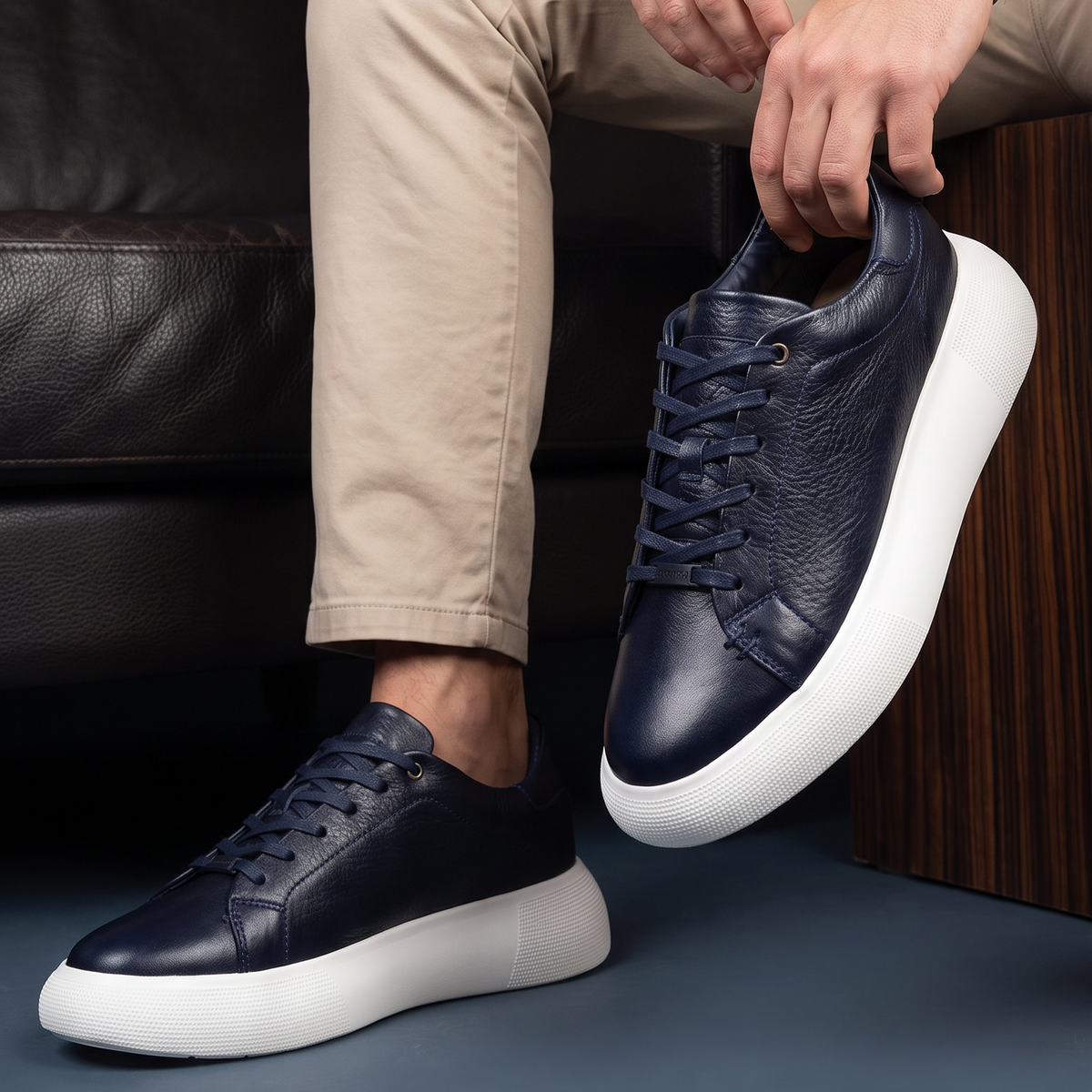 KONG CUERO AZUL