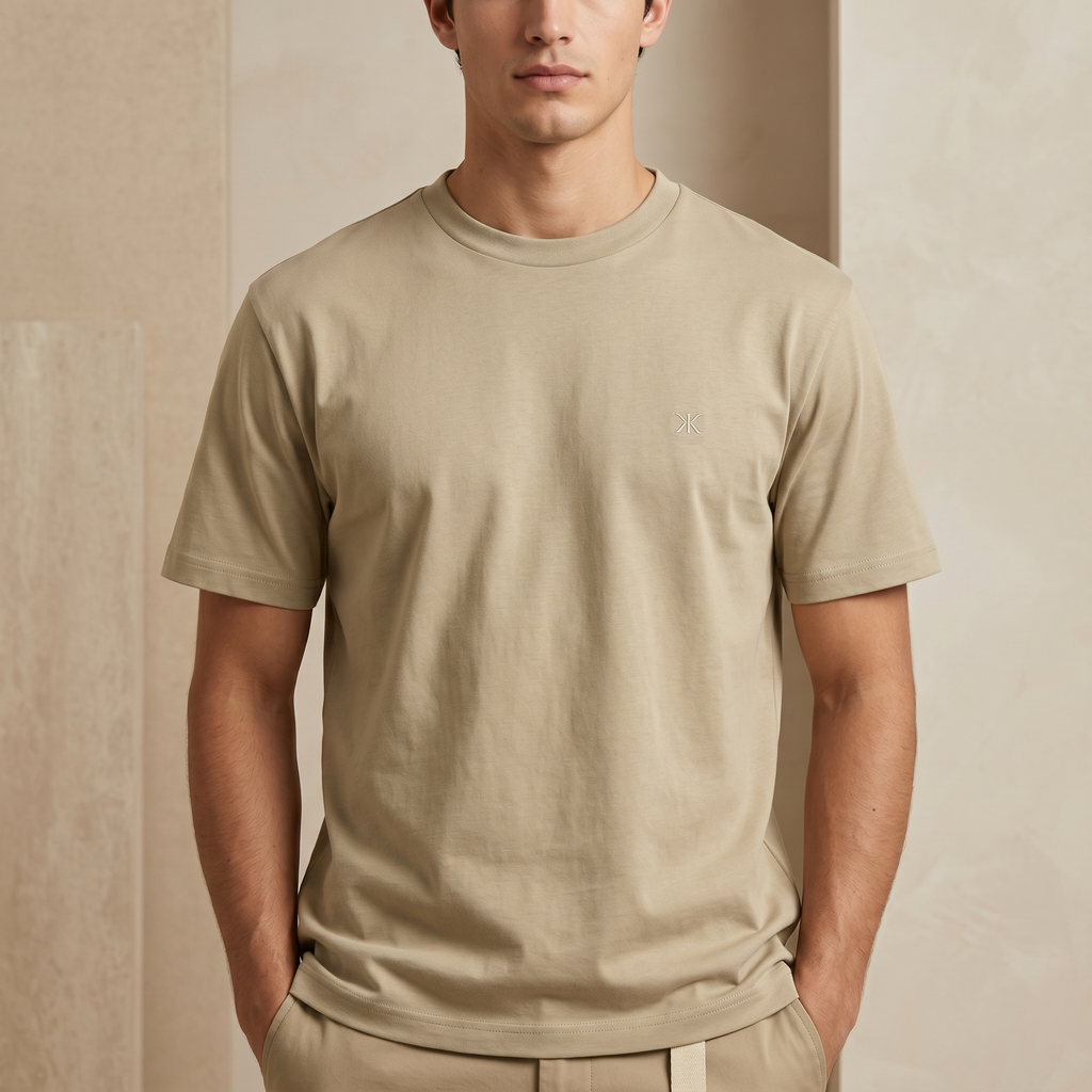 CAMISETA OVERSIZE BEIGE PREMIUM