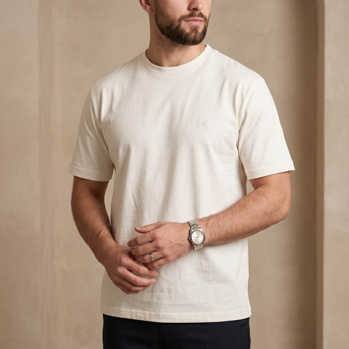 CAMISETA OVERSIZE BEIGE PREMIUM