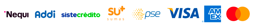 Medios de pago disponibles