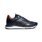Últimas tallas -TENIS PORTO CUERO AZUL- ENVÍO GRATIS