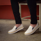 Últimas tallas - TENIS ESPADRILLA CUERO BEIGE